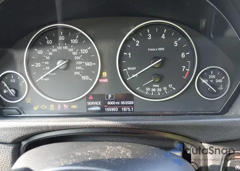 2016 BMW 320I z USA, uszkodzony, nr VIN WBA8E1G54GNU11942